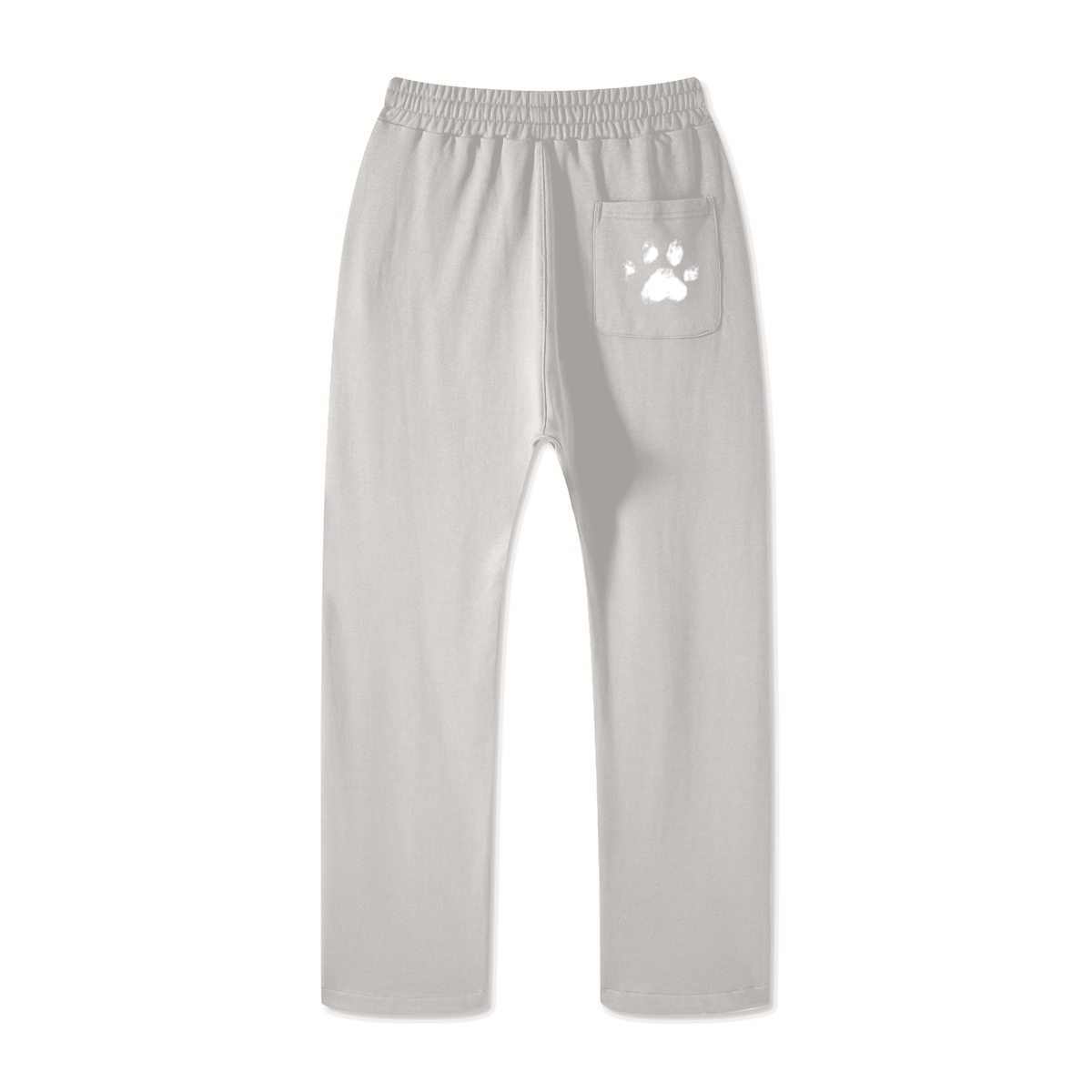 445GSM Unisex Premium Earth-Tone Heavyweight Pants Oatmeal Gray
