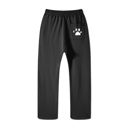 445GSM Unisex Premium Earth-Tone Heavyweight Pants Charcoal Grey
