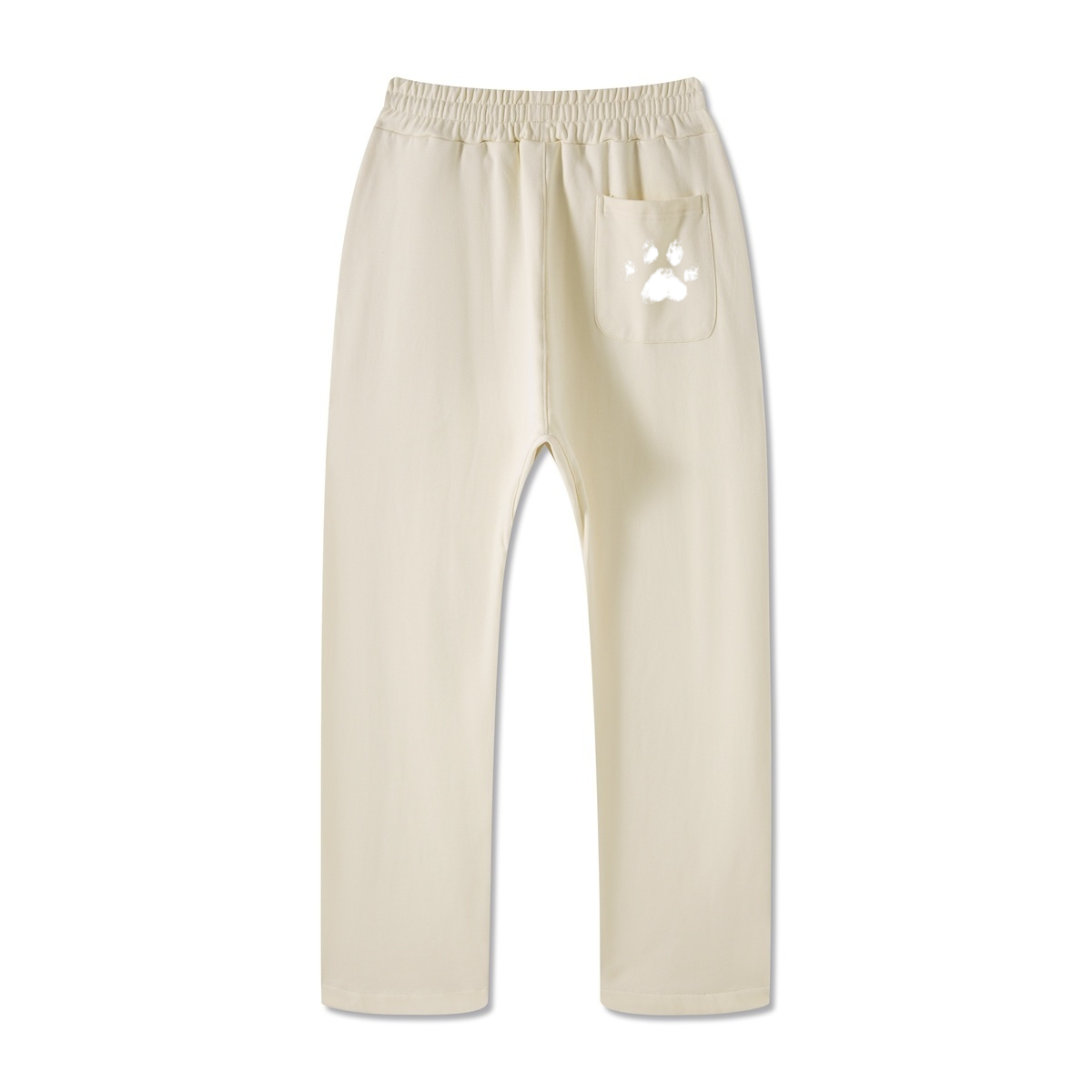 445GSM Unisex Premium Earth-Tone Heavyweight Pants Cream Apricot