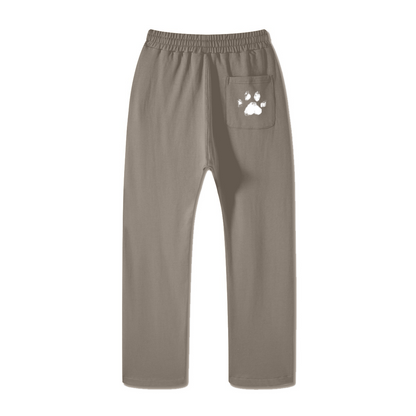 445GSM Unisex Premium Earth-Tone Heavyweight Pants Camel Color