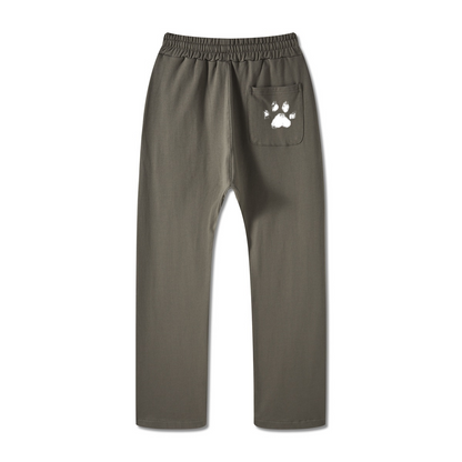 445GSM Unisex Premium Earth-Tone Heavyweight Pants Taupe
