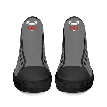Slyde Pupps High-Top Canvas /Gray/b