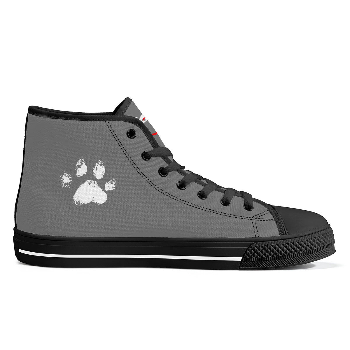 Slyde Pupps High-Top Canvas /Gray/b
