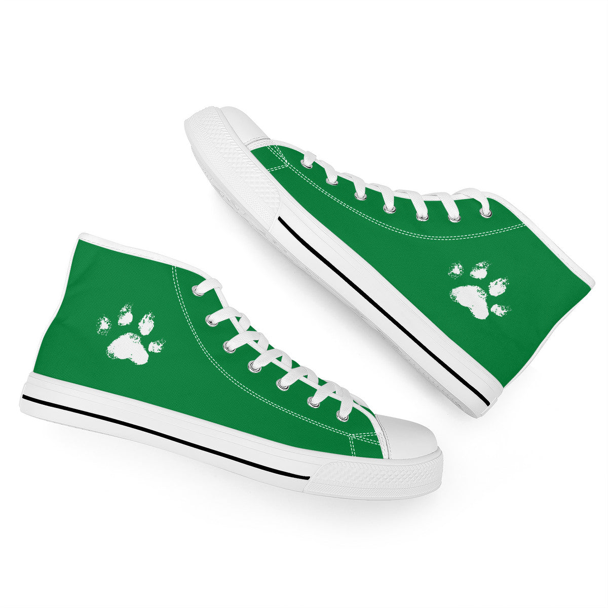 Slyde Pupps High-Top Canvas /Green/w
